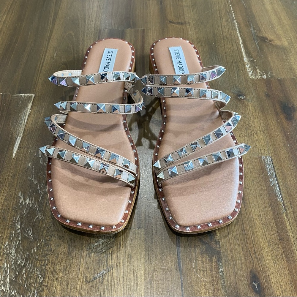 Steve Madden Skyler tan sandals
